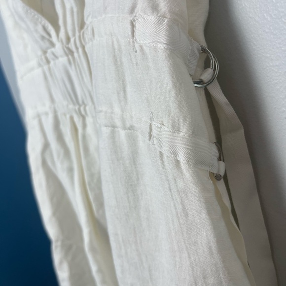 NWT Sea New York Women's Sleeveless V Neck Mini Dress White Size 4 Designer - Picture 2 of 6